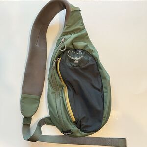 Osprey Daylite Sling Shoulder Backpack 5L Grey Green  Lightweight Travel Hiking